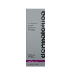 Dermalogica Multivitamin Power Recovery Mask texture application shows smooth creamy layer for hydration
