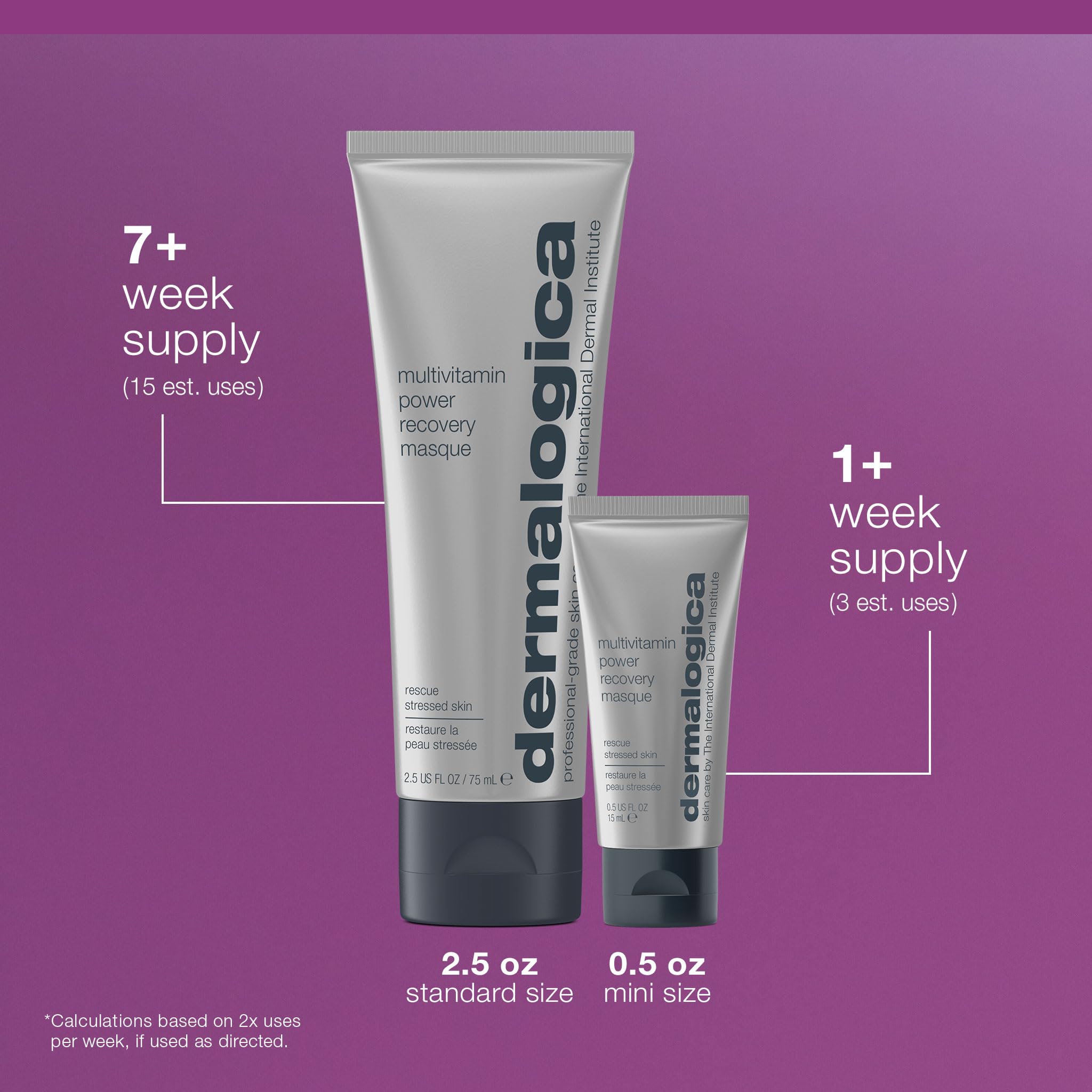 Dermalogica Multivitamin Power Recovery Mask texture-creamy image conveys rich, hydrating feel