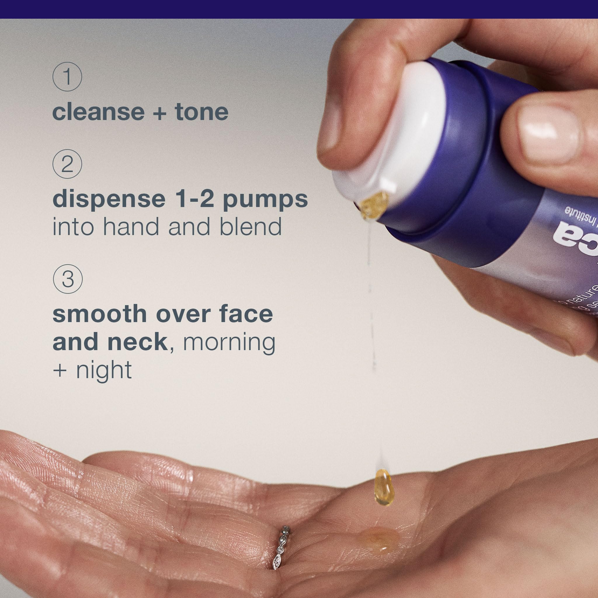 Dermalogica Phyto-Nature Firming Serum hyaluronic-acid vial highlights hydration-driven firmness.