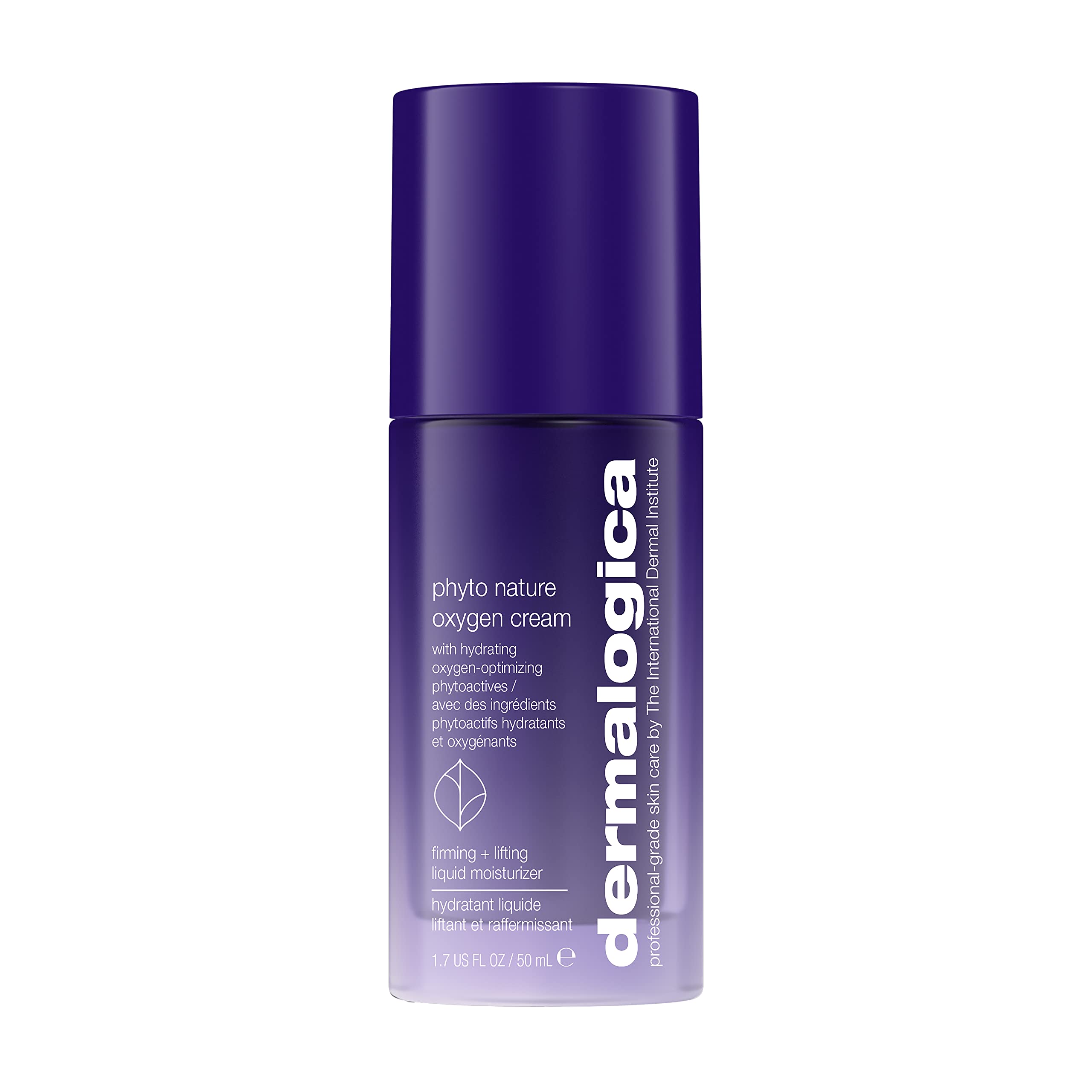 Dermalogica Phyto Nature Oxygen Cream packshot highlighting lightweight hydration for radiant skin.