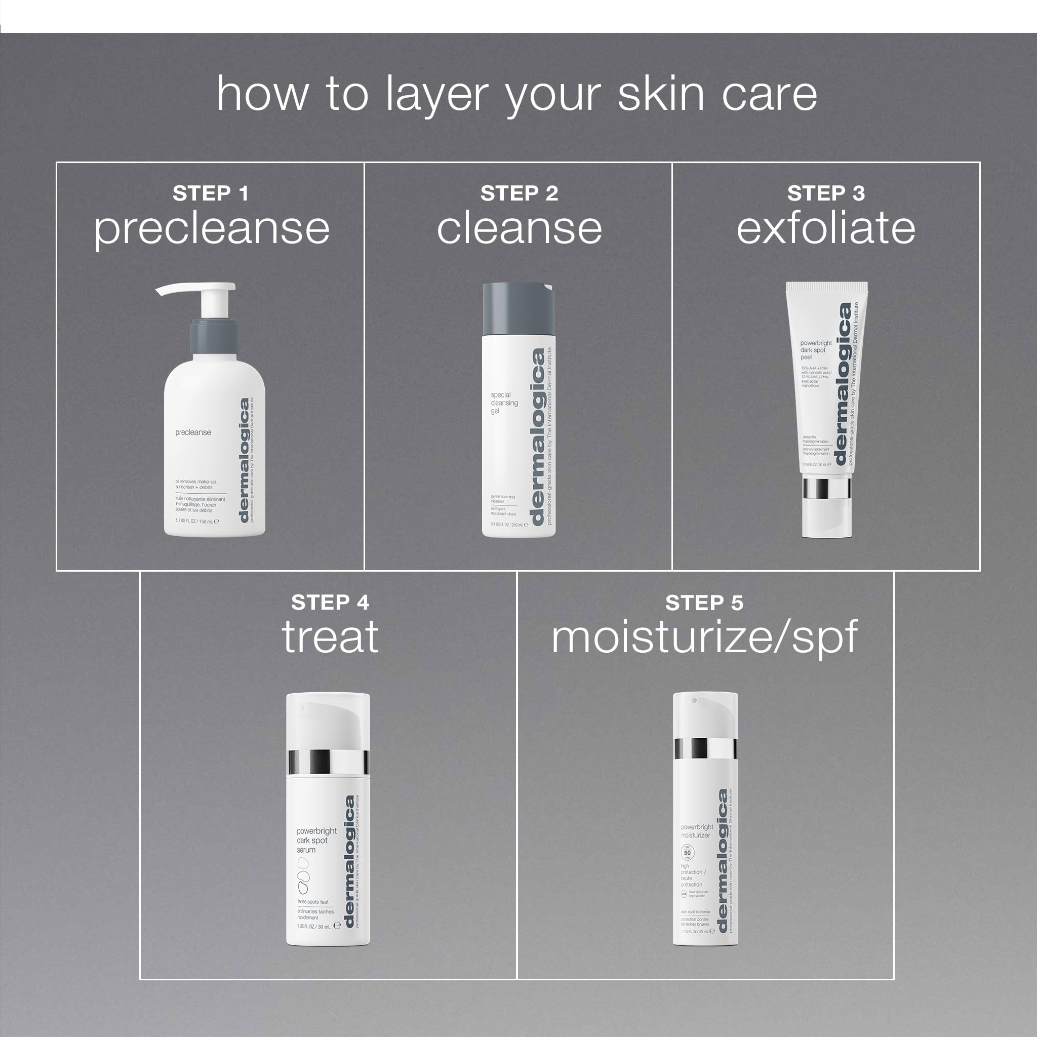 Dermalogica PowerBright finish on skin after application revealing a subtle luminous glow.