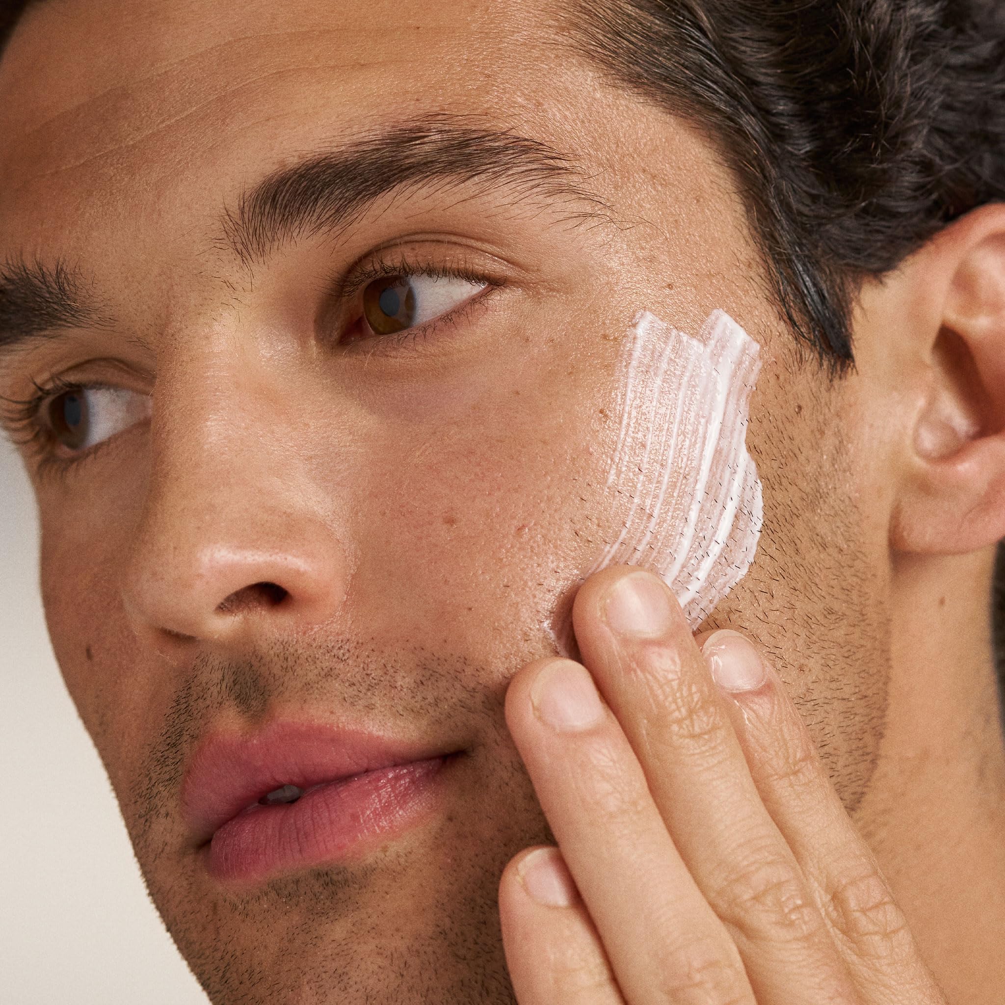 Dermalogica PowerBright cream texture closeup showing lightweight hydration and quick absorption.
