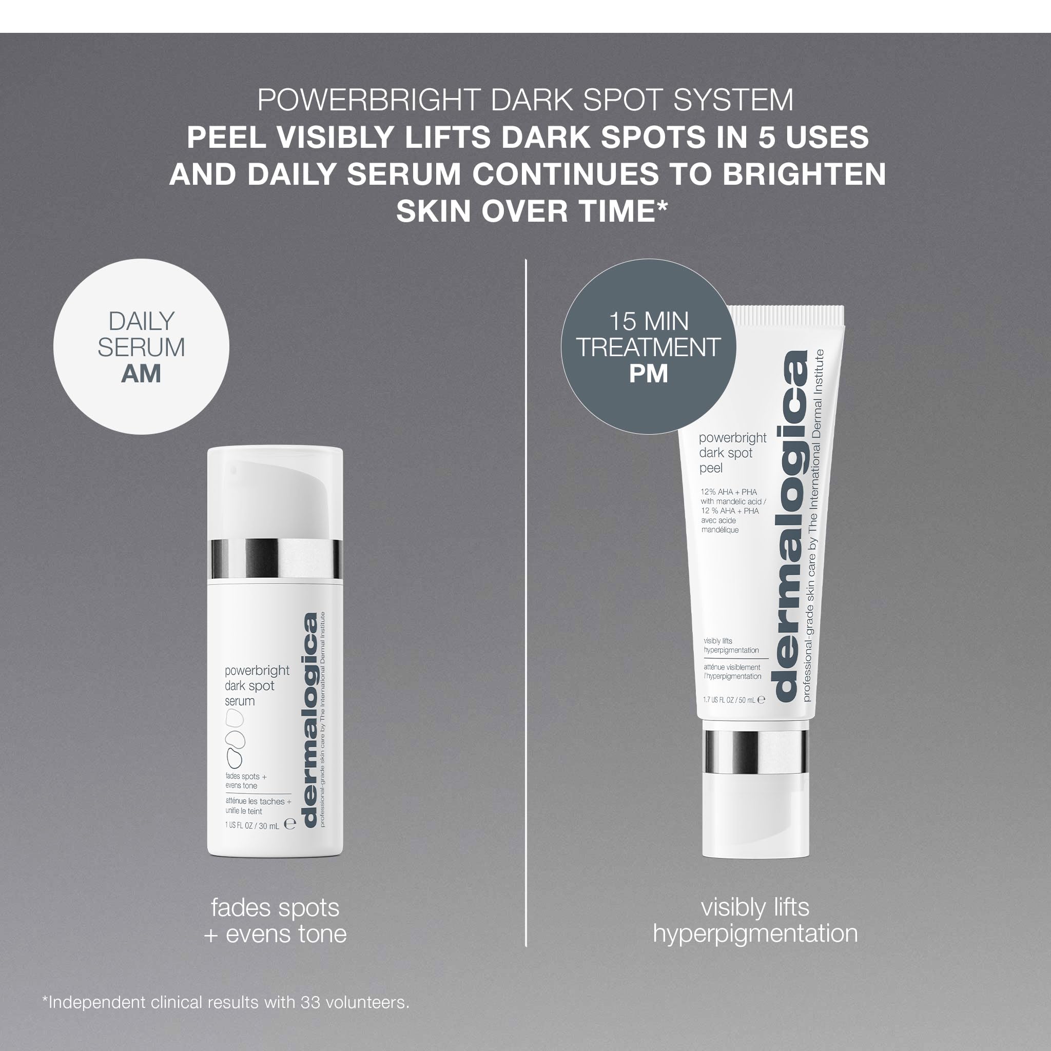 Dermalogica PowerBright Ashwagandha illustration signals smoothing and antioxidant benefits.