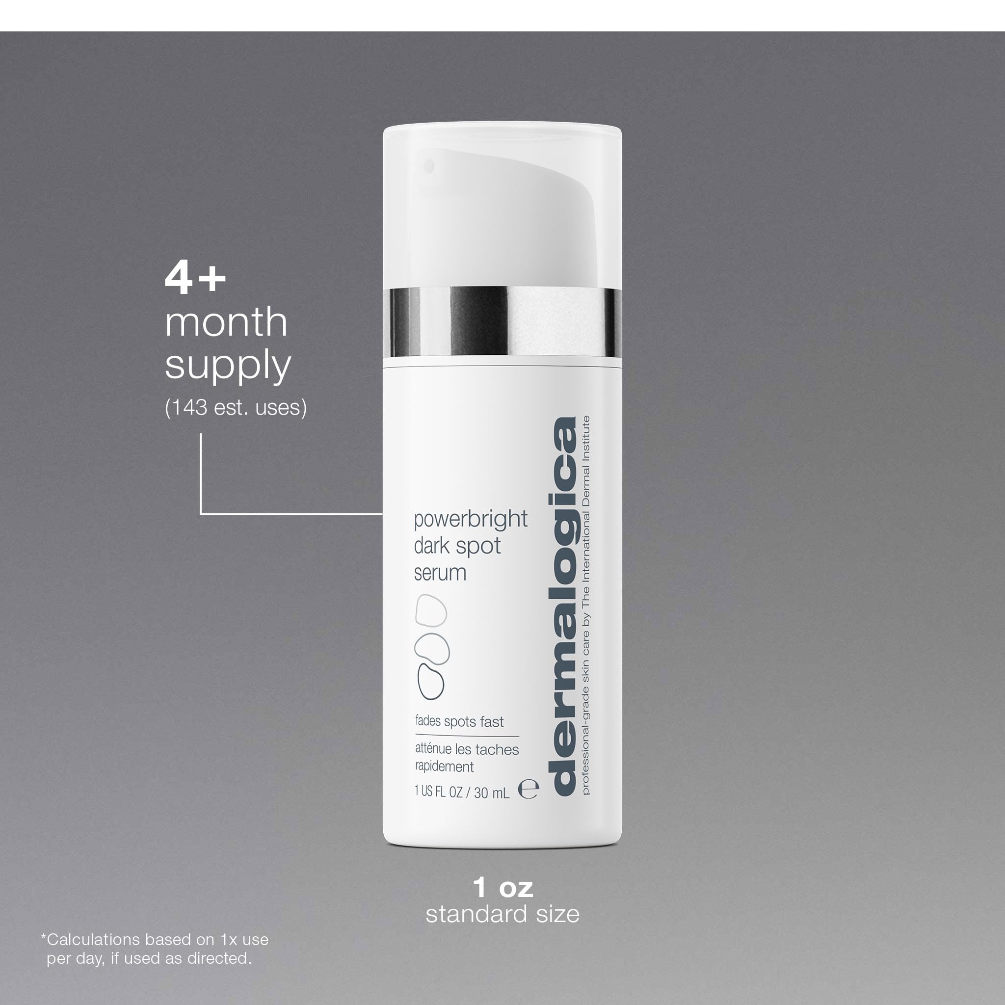 Dermalogica PowerBright Black Currant Oil visual suggests luminous skin.