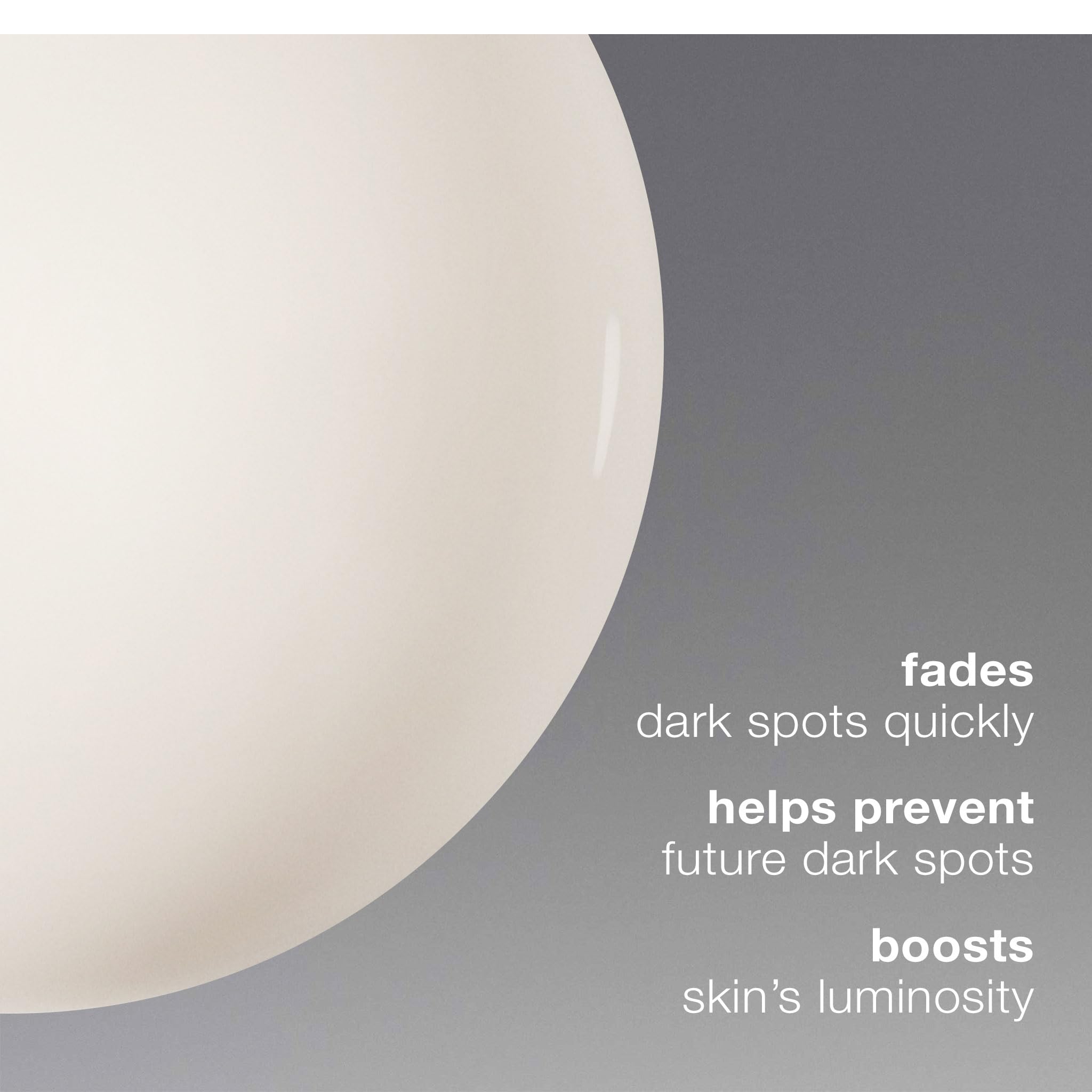Dermalogica PowerBright swirl on skin demonstrates quick absorption and subtle radiance.