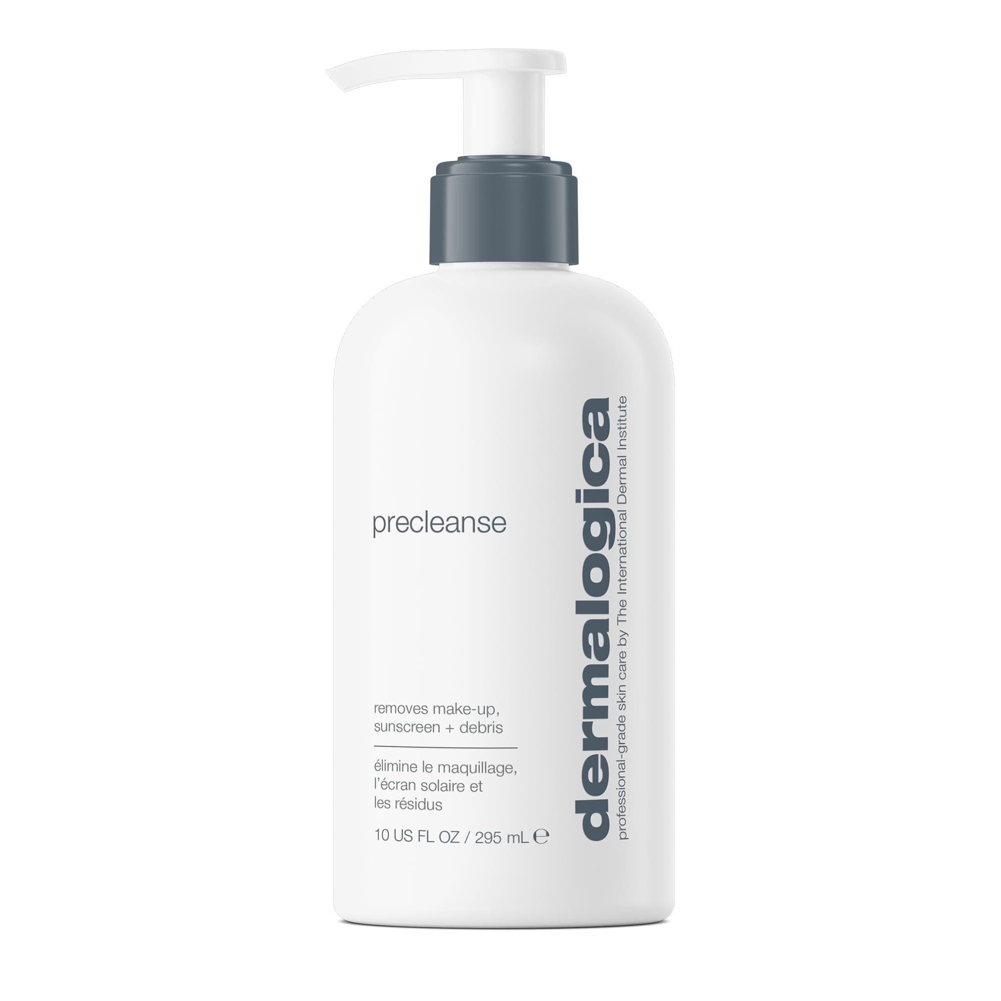 Dermalogica PreCleanse packaging image showing a sleek bottle for a simple daily cleansing ritual