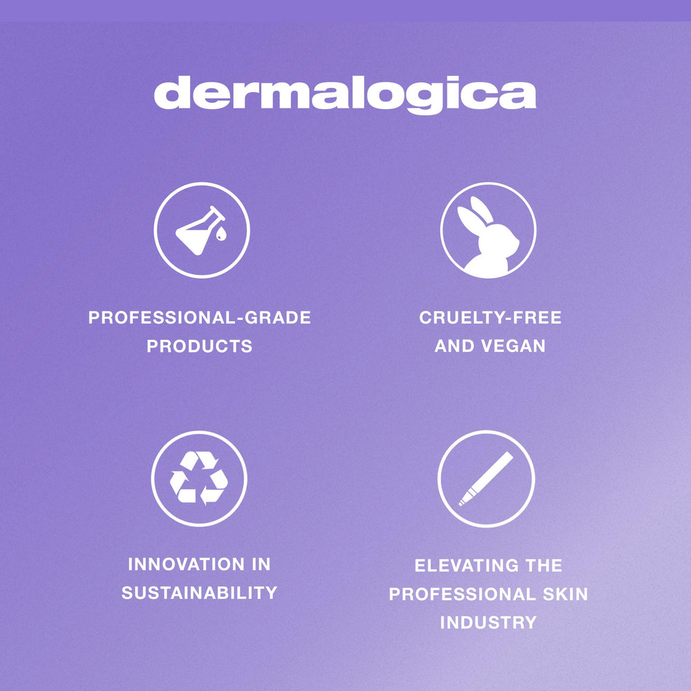 Dermalogica Sensitive Skin Rescue Kit product swatches illustrating texture for sensitive skin