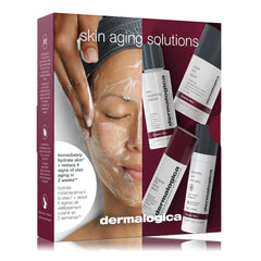 Dermalogica Skin Aging Solutions Kit serum drop highlighting smoothing and even tone