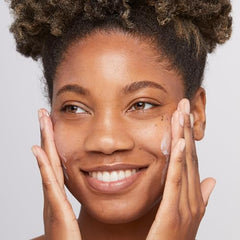 Dermalogica Skin Smoothing Cream application demonstration for skin comfort during routine.