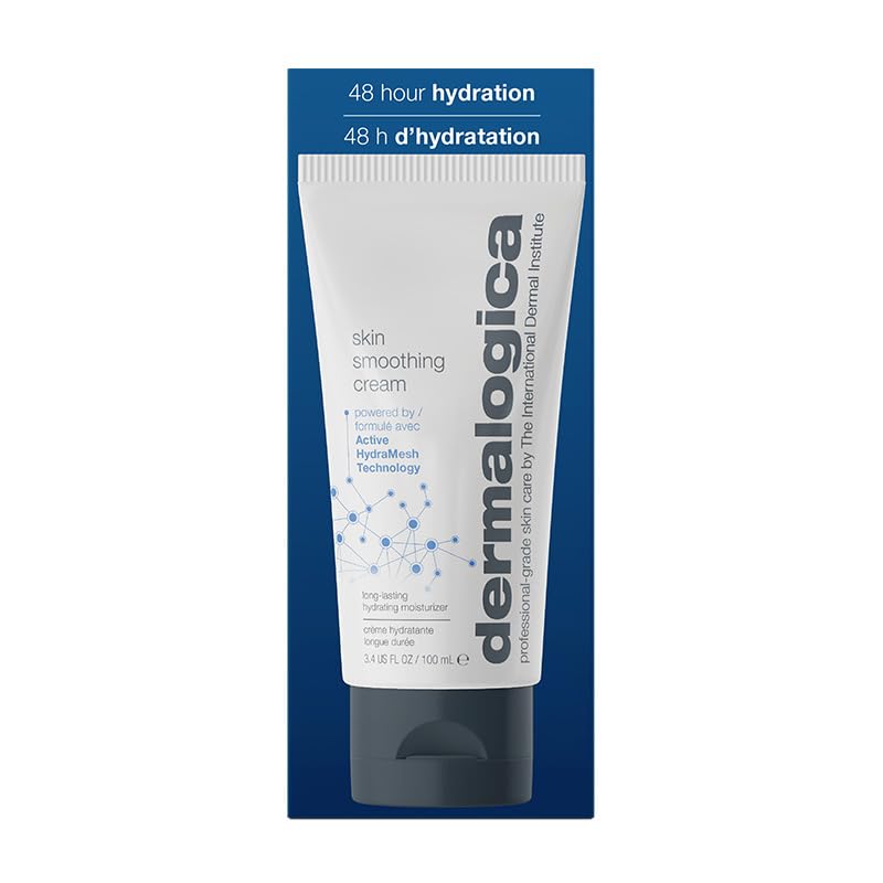 Dermalogica Skin Smoothing Cream microbiome shield scene suggests environmental stress defense.