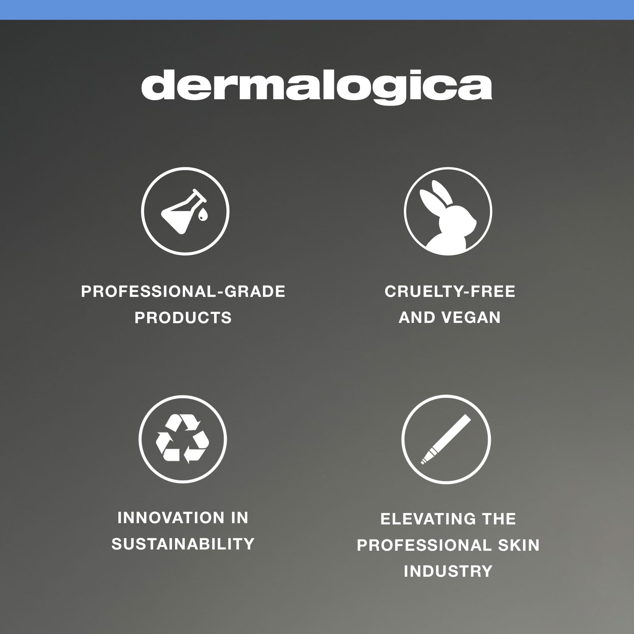 Dermalogica Spa-like bathroom setup featuring kit components for at-home regimen