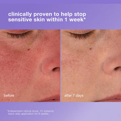 Dermalogica Stabilizing Repair Cream texture swirl highlights a rich balmy formula.
