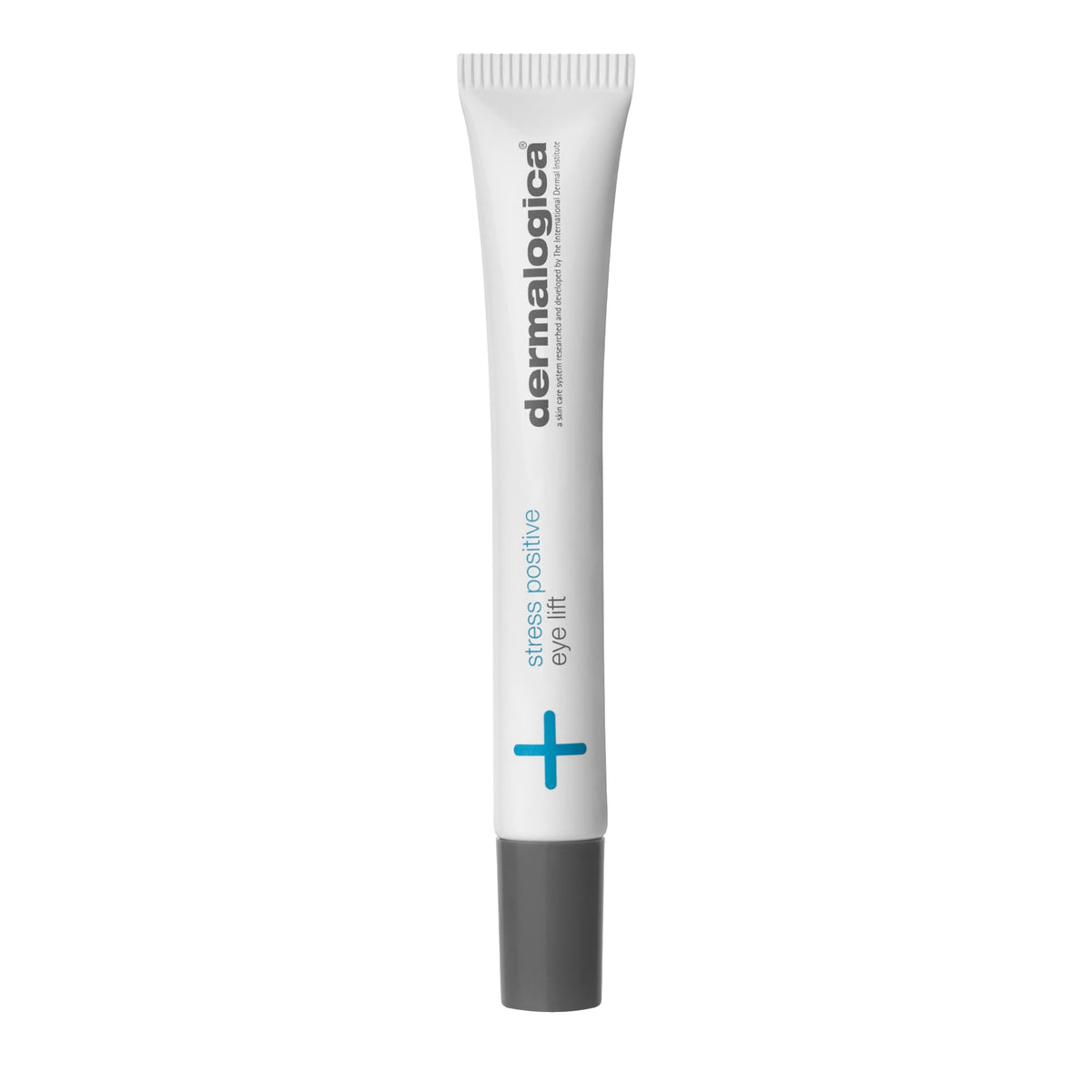 Dermalogica Stress Positive Eye Lift Mask jar ready for cooling under-eye refresh.