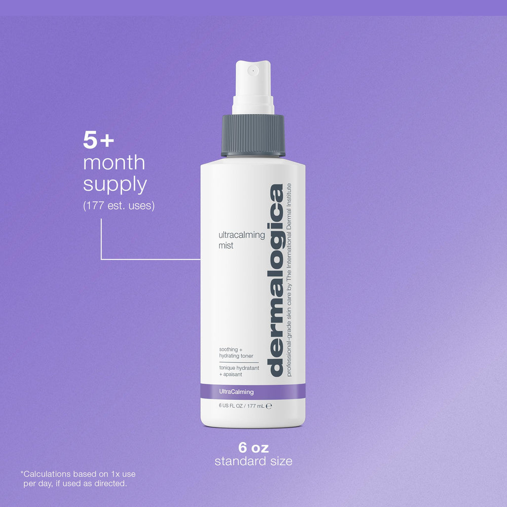 Dermalogica Ultracalming Mist helps support a healthy skin barrier with hydration