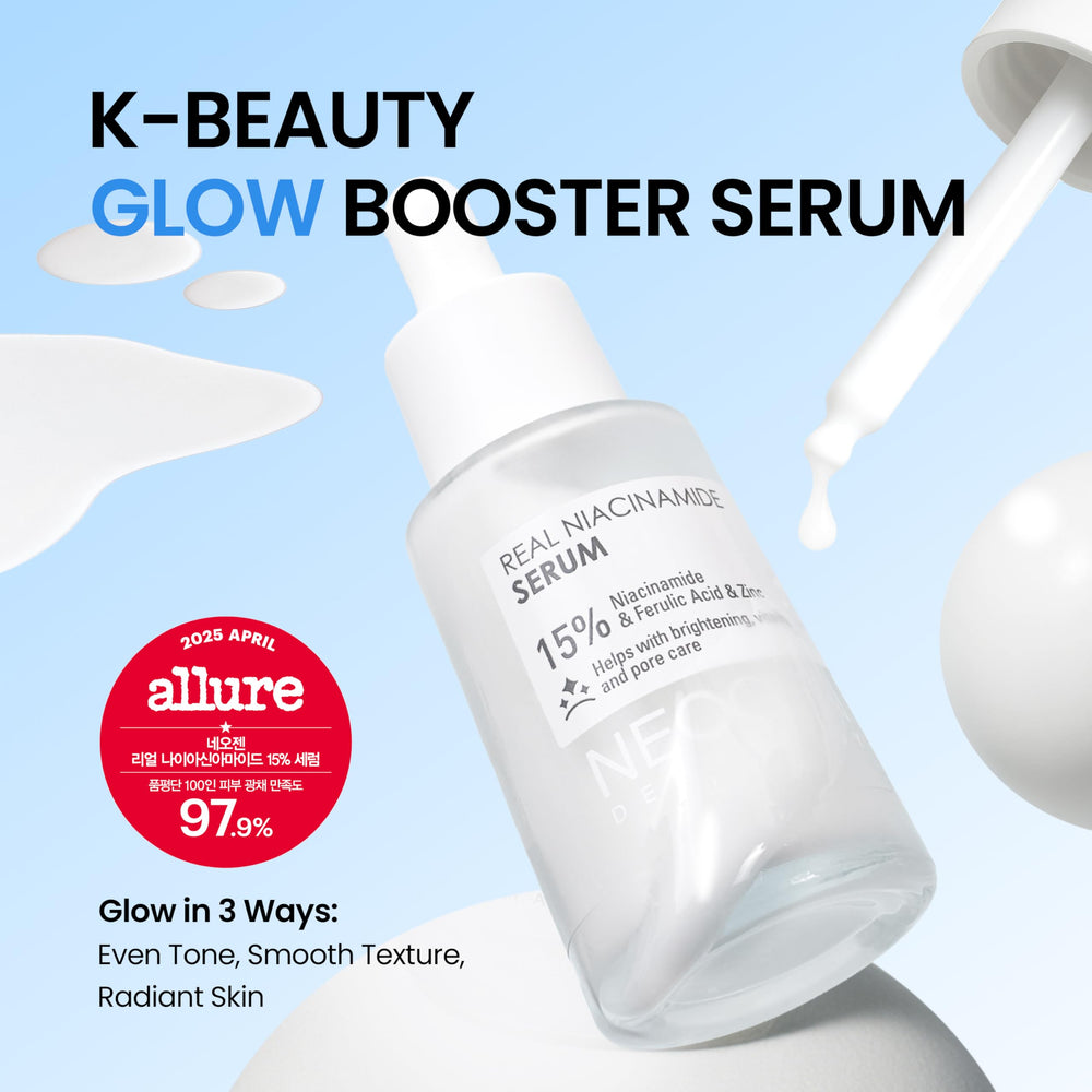 DERMALOGY serum texture swirl demonstrates milk-silk finish and lightweight comfort on skin