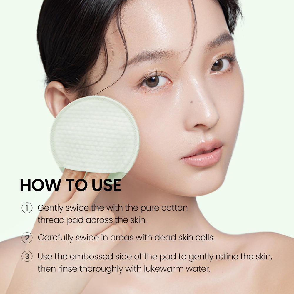 DERMALOGY Bio-Peel pads packaging shot signals dermatologist-tested Korean skincare credibility.