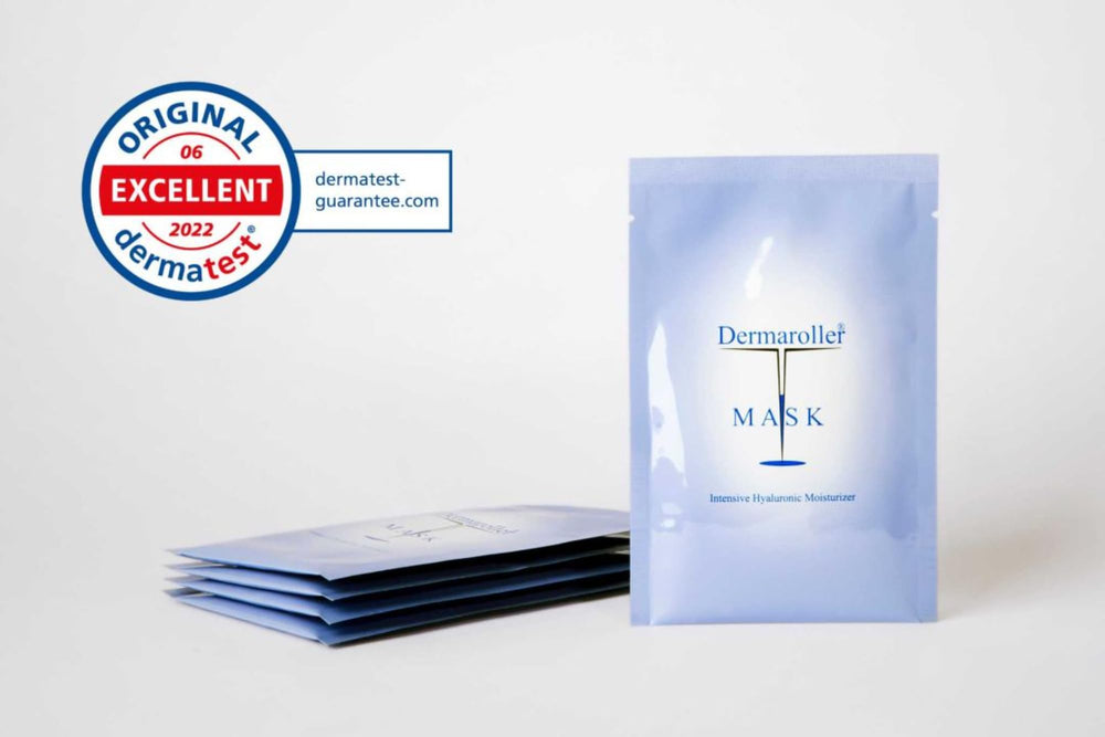 Dermaroller mask suits all skin types for balanced hydration and care.
