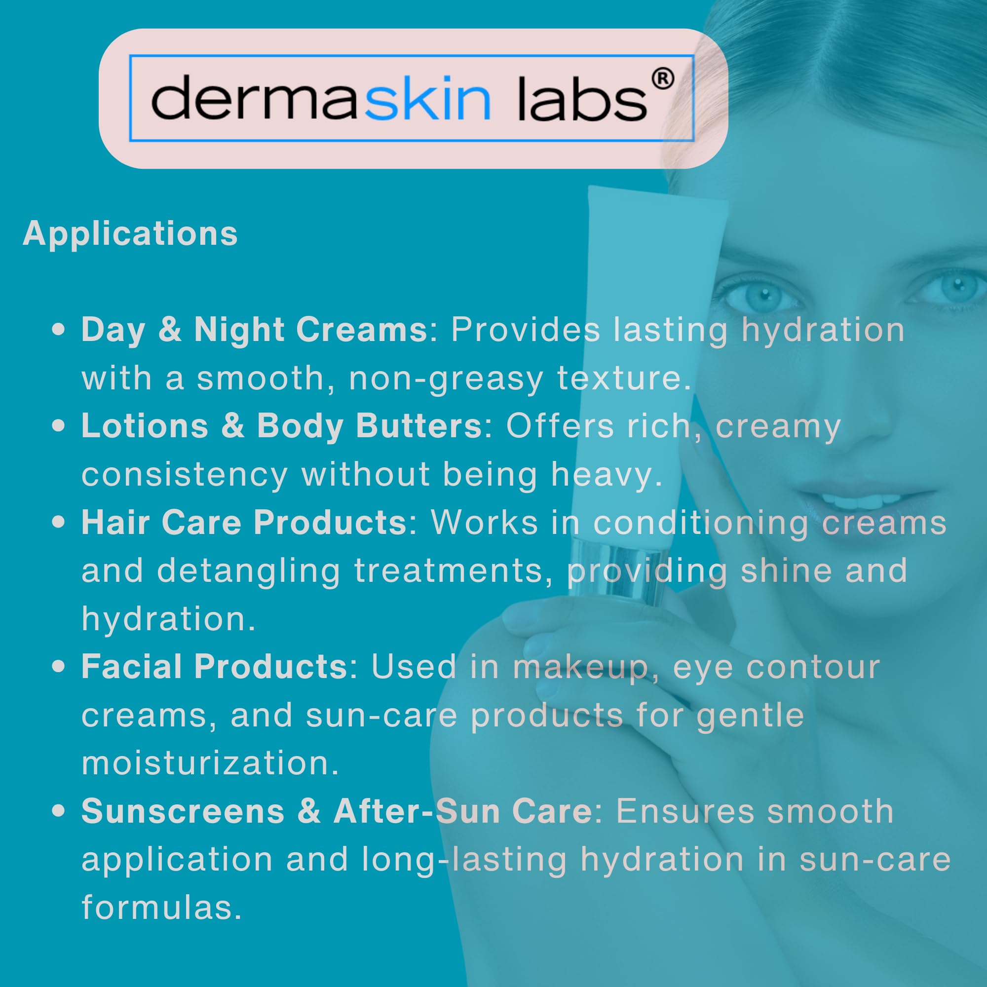 Dermaskin Labs Olive 1000 emulsifier in face cream formulation