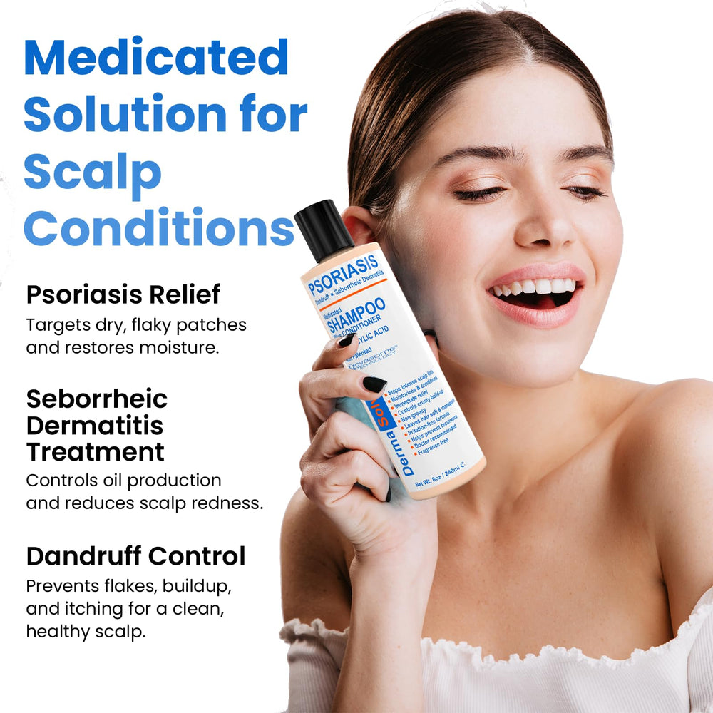 Dermasolve new-look label signals color-treated hair compatibility with gentle formula