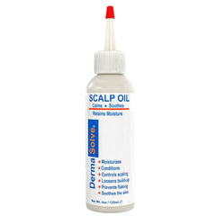 Dermasolve scalp oil bottle ready for soothing relief and daily scalp care.