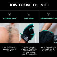 Dermasuri spa-like exfoliation experience with the glove for radiant skin