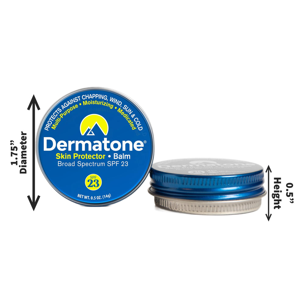 Dermatone holiday gift-worthy tin tucked into stocking