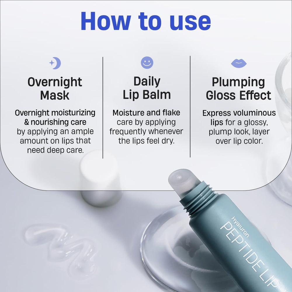 DERMATORY lip mask balm packaging-closeup emphasizes clean nourishing ingredients