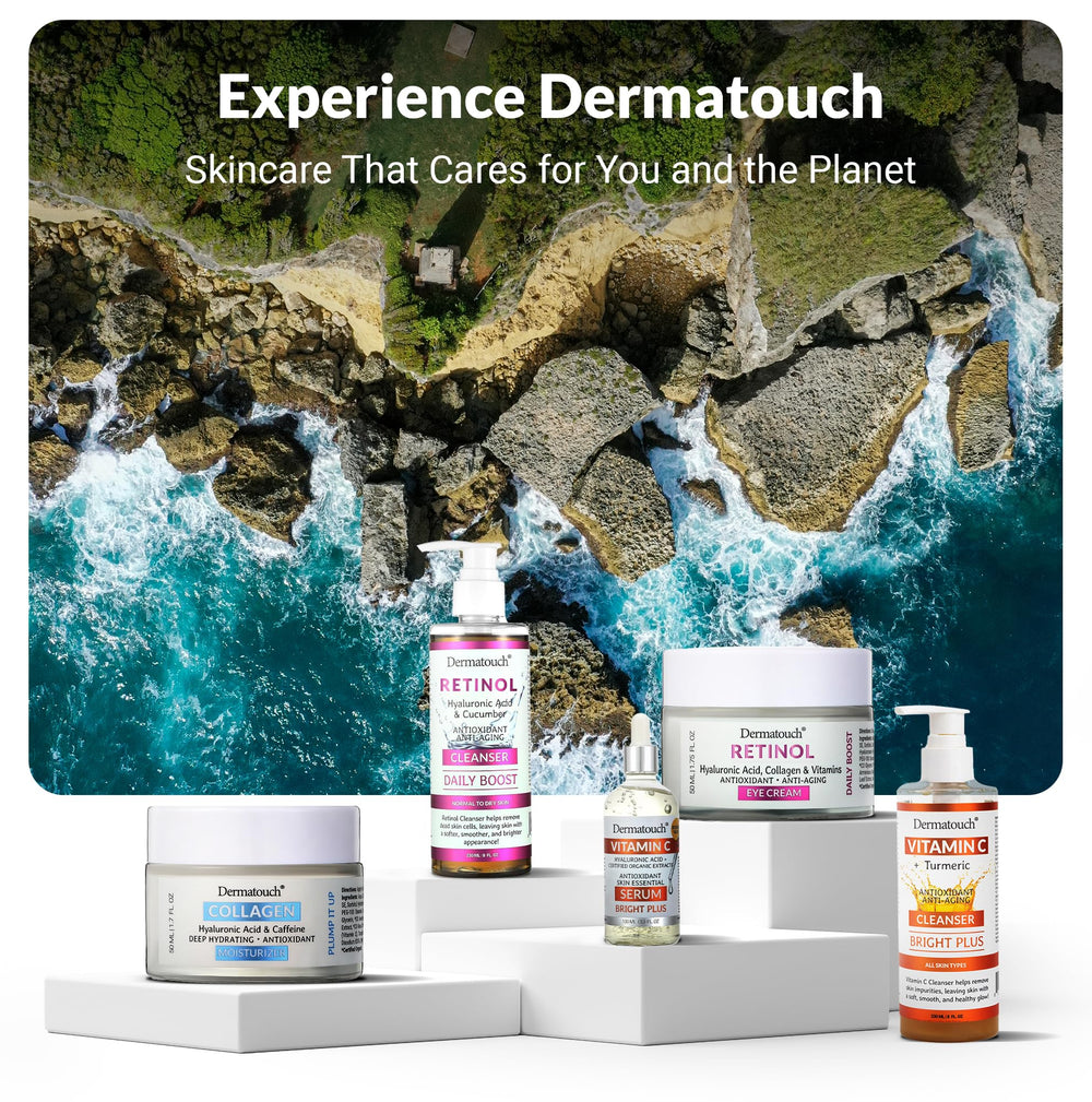 DERMATOUCH Vitamin C Turmeric Cleanser is proudly made in America for trusted quality.