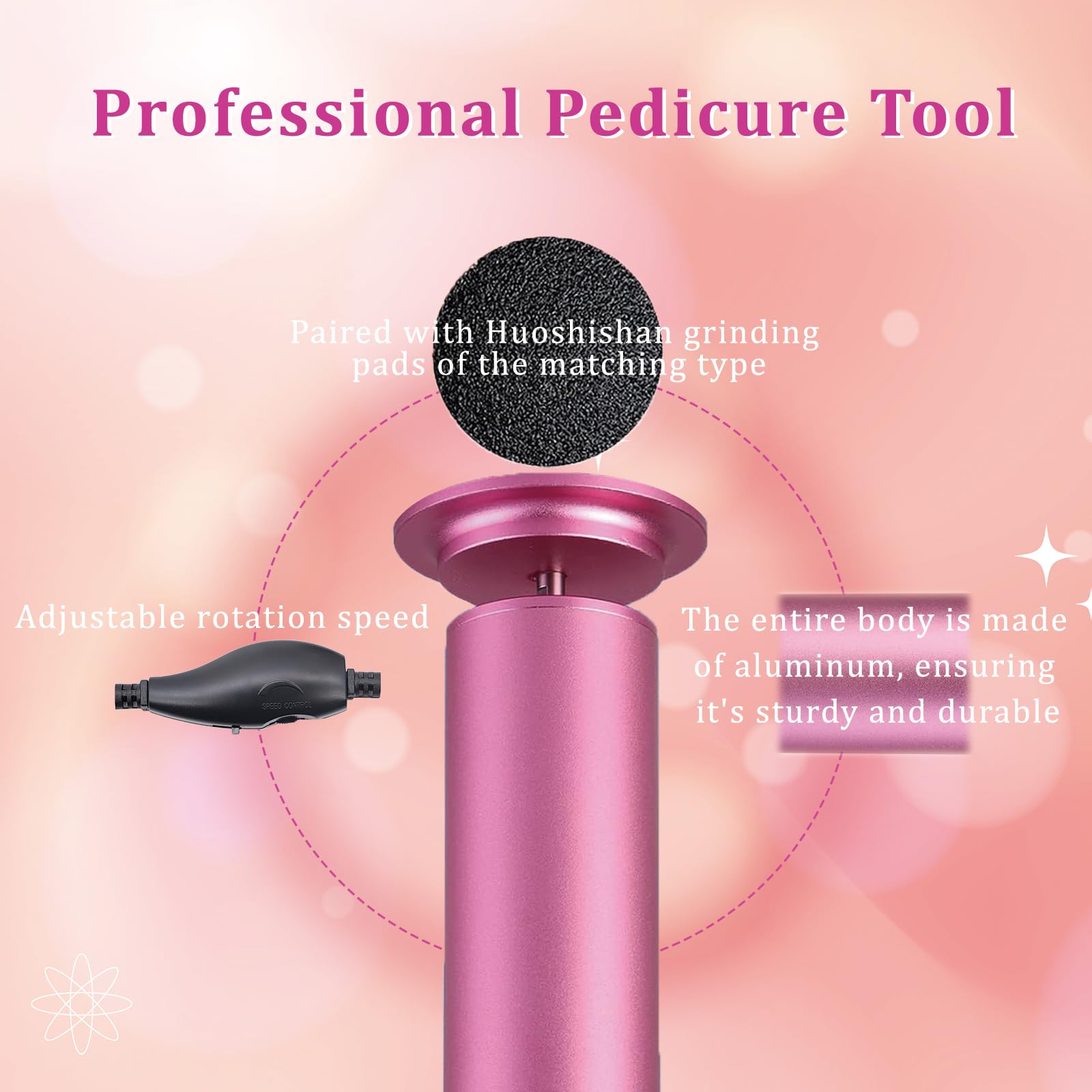 Dermave disposable discs provide hygienic options for family-friendly foot maintenance