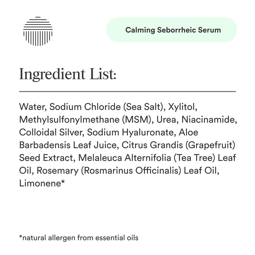 Dermazen Calming Serum texture closeup emphasizes lightweight, non-oily hydration