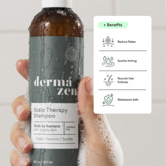 Dermazen key ingredients apple cider vinegar support scalp balance