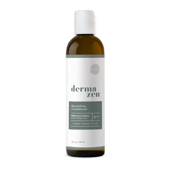 Dermazen Nourishing Conditioner bottle pour highlights easy, hydrated hair routine
