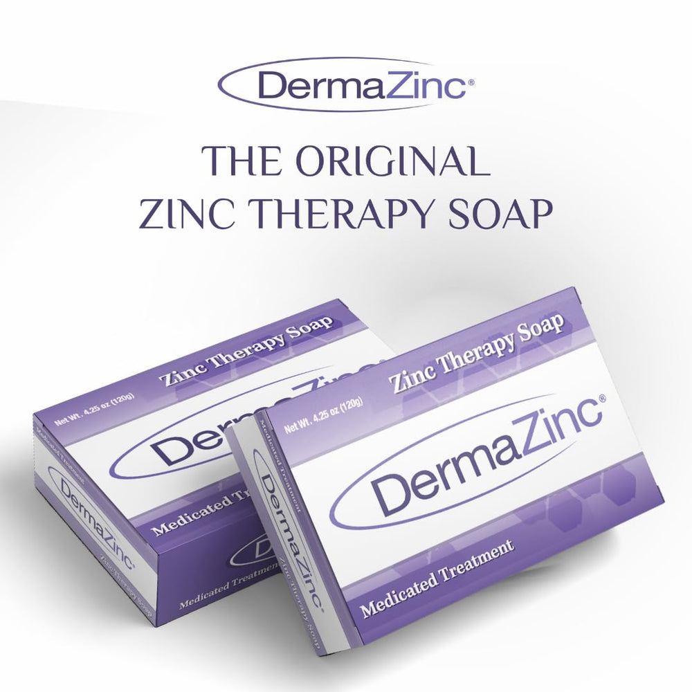 DermaZinc Therapy Soap for face and body use maintains consistent daily cleansing