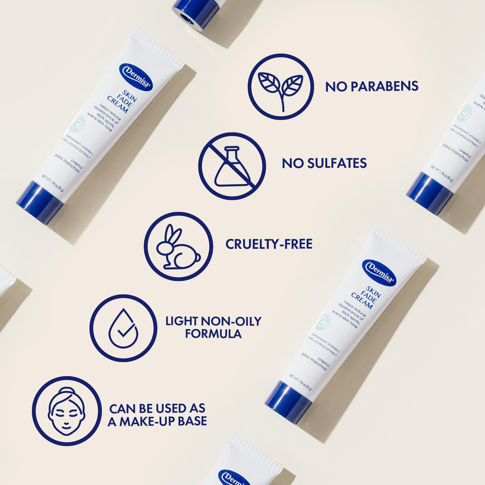 Dermisa nighttime skincare routine scene suggests easy daily application.