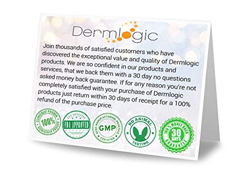 Dermlogic 30-day money-back guarantee offers a risk-free trial.