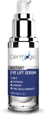 Dermlogic Under Eye Tightening 60sec leaves eye area firmer and less puffy.