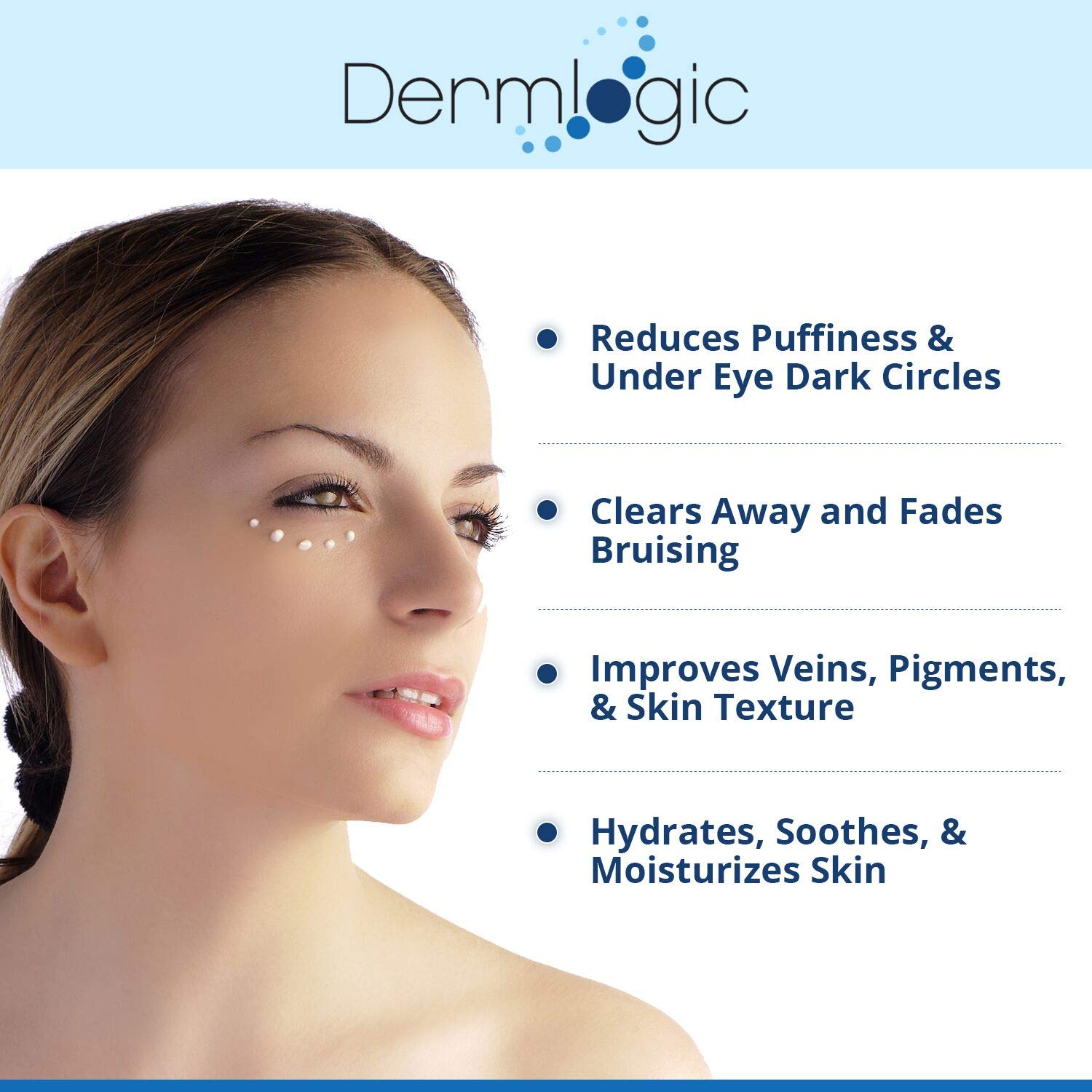 Dermlogic Vitamin K Cream arnica-boost highlights natural comfort and subtle skin tone enhancement.