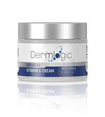 Dermlogic Vitamin K Cream bruise-application shows hydration and soothing support for bruises.