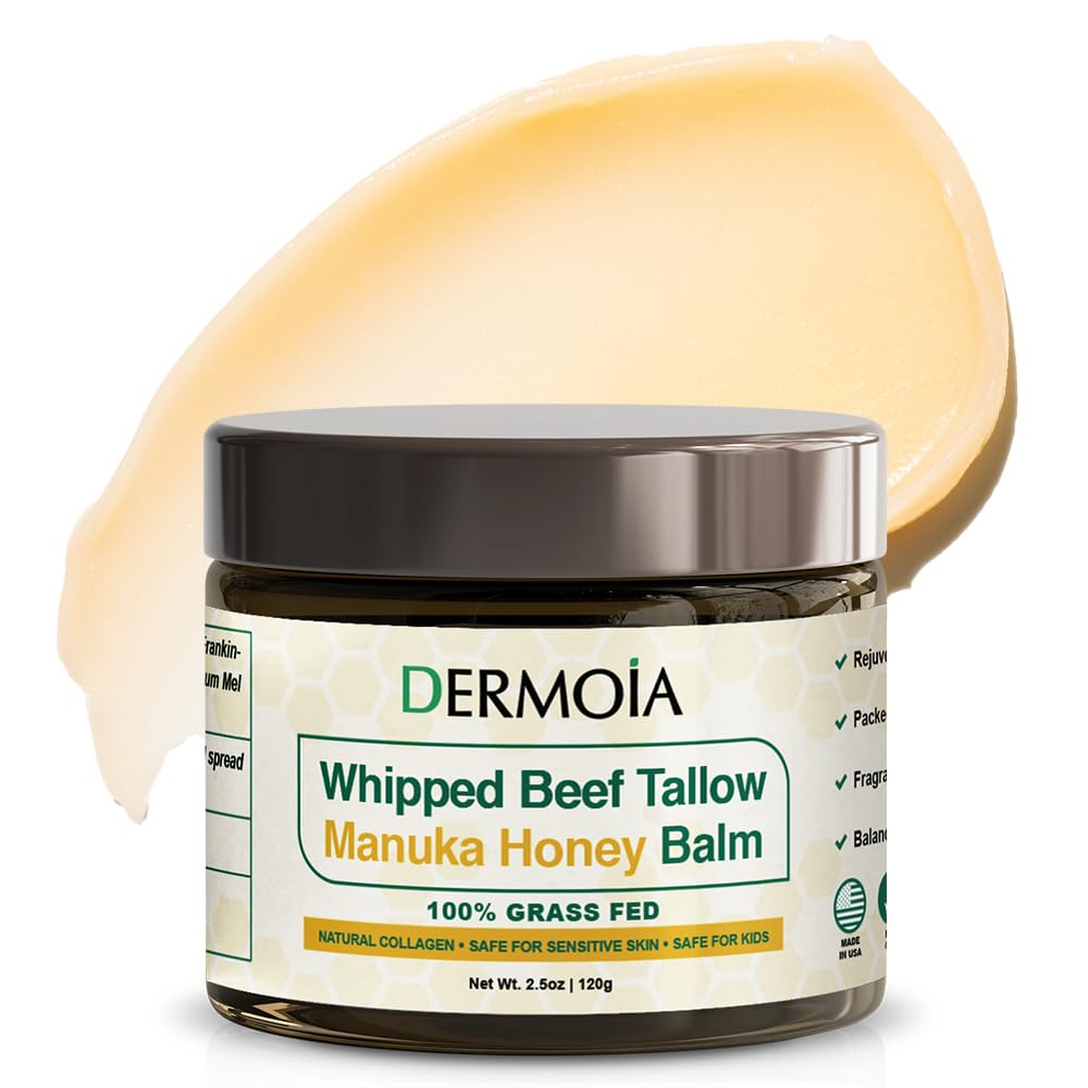 DERMOIA Holiday gift packaging shown as a thoughtful skin-care present.