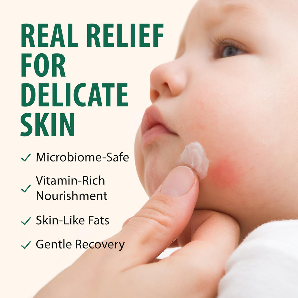 DERMOIA Vitamin E and oils in formula providing antioxidant support and softness.