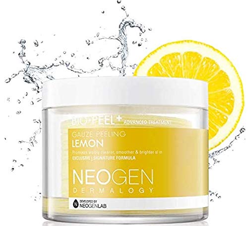 DERMALOGY Bio-Peel Gauze Lemon slice conveys refreshing citrus vibe.