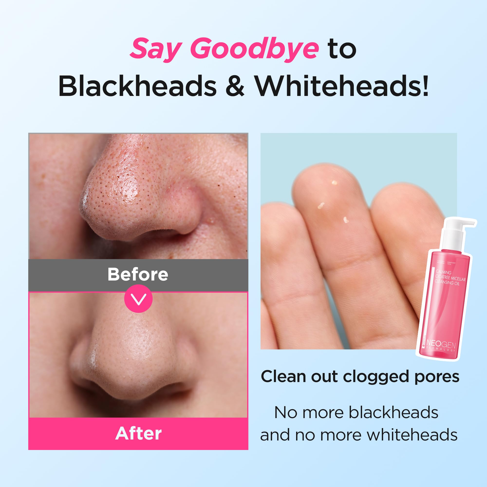 DERMALOGY by NEOGENLAB rinse leaves skin hydrated and refreshed.