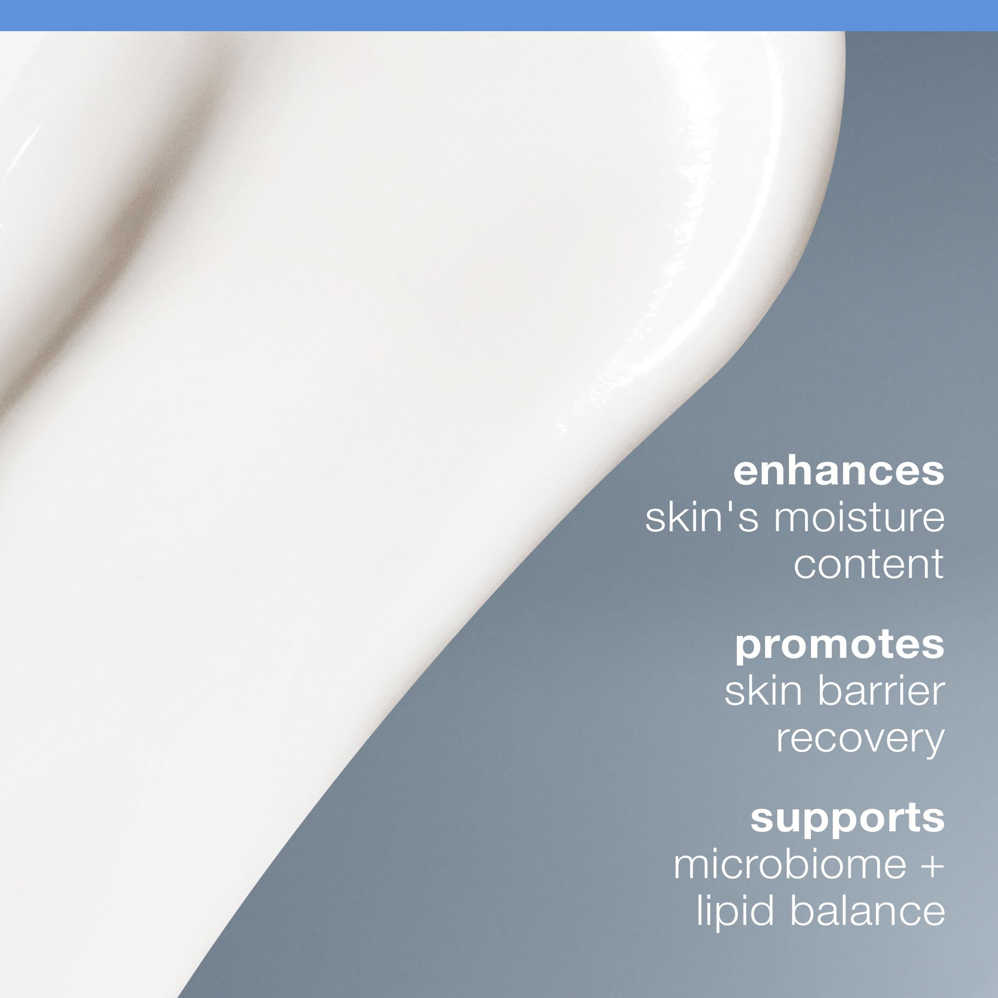Dermalogica Intensive Moisture Balance application spread on skin for nourishing hydration.