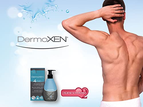 DERMOXEN 4Men packaging box shows pH balanced care for daily hygiene