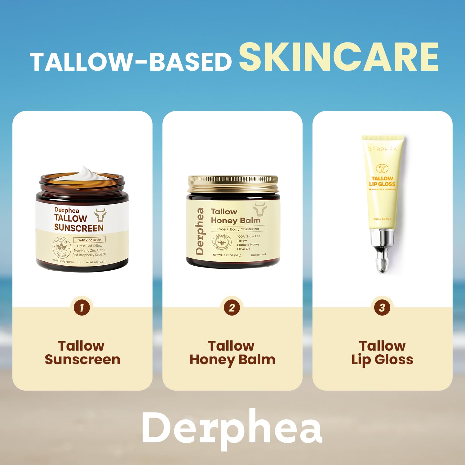 DERPHEA overnight-nourishing lip-mask routine image suggests gentle hydration boost.