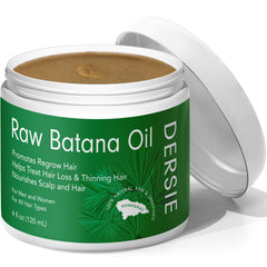 Dersie Batana oil solid paste close-up texture showing rich conditioning benefits