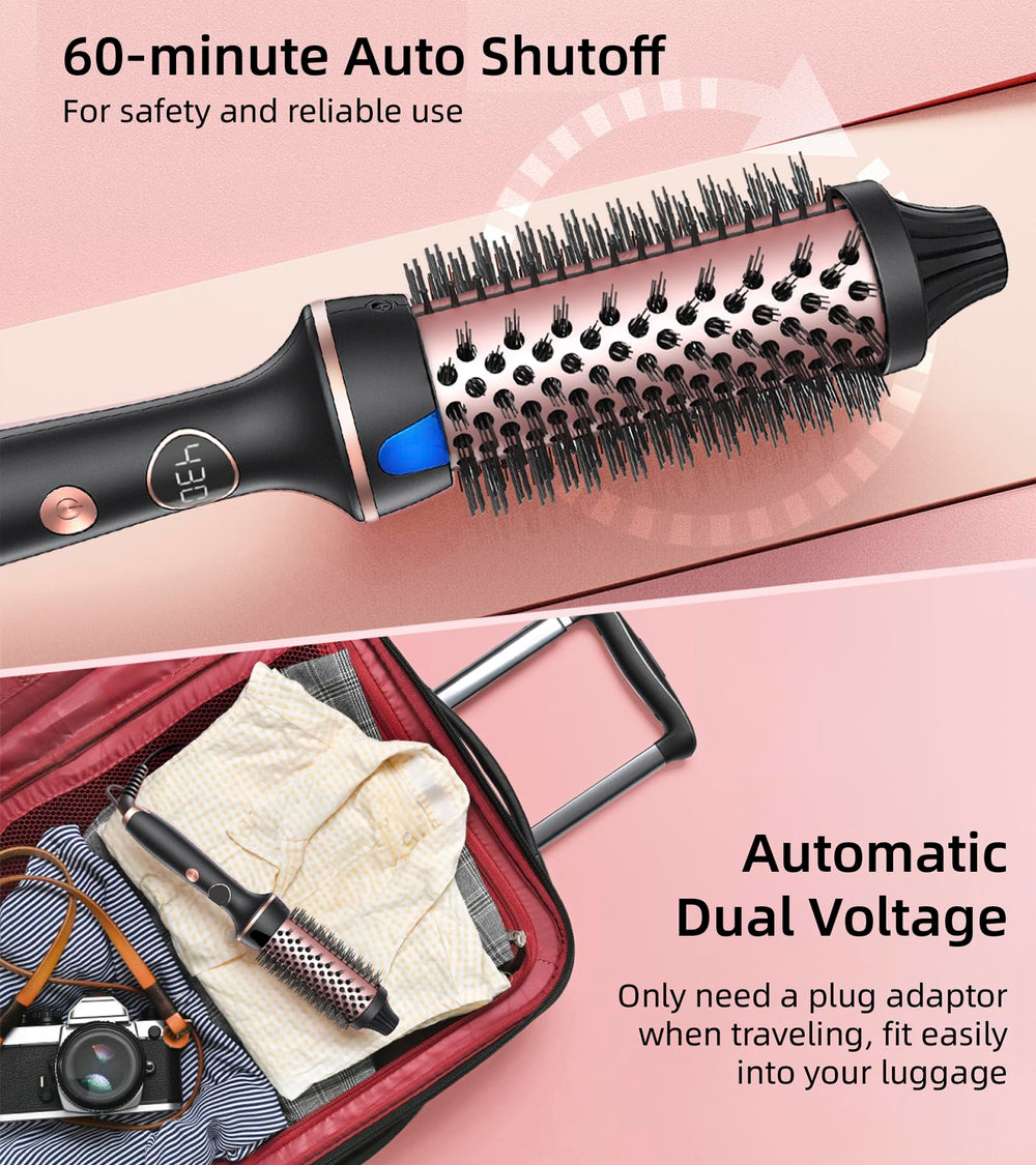 Desalo auto shutoff after 60 minutes enhances styling safety