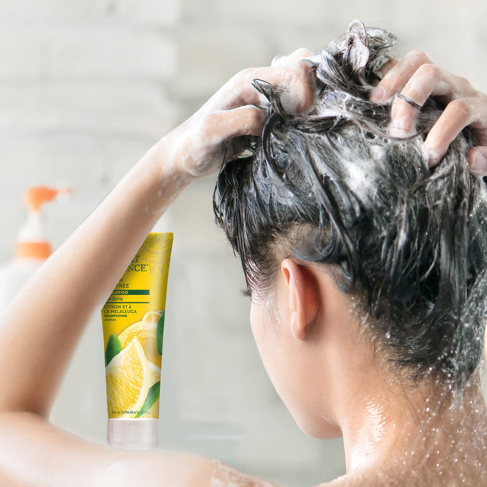 Desert Essence Lemon Tea Tree Shampoo scalp refresh - oil-control feel