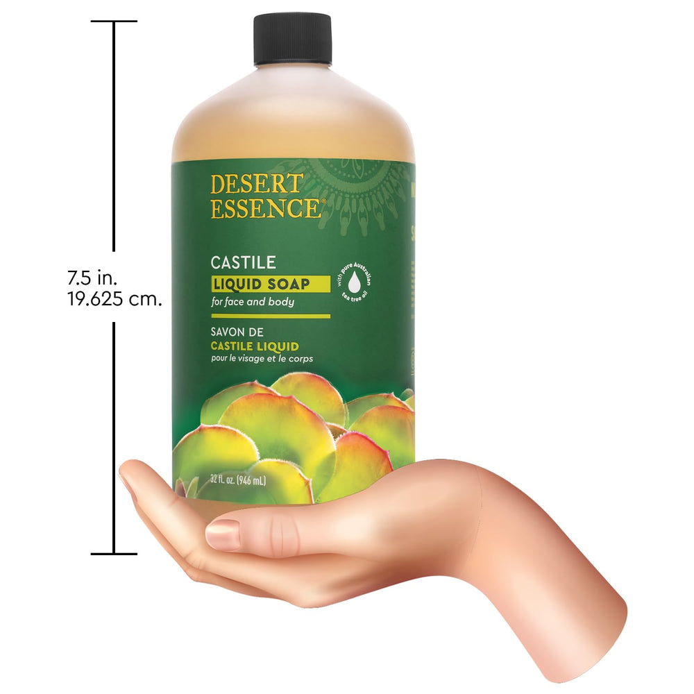 Desert Essence paraben-free ingredients suit sensitive skin.
