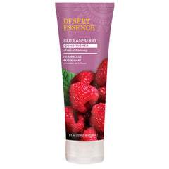 Desert Essence Red Raspberry Conditioner bottle providing shine and moisture